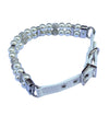 Sparkle & Pearl Dog Collars, Ivory