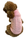 Scottish Cable Knit, Sweater, Pink