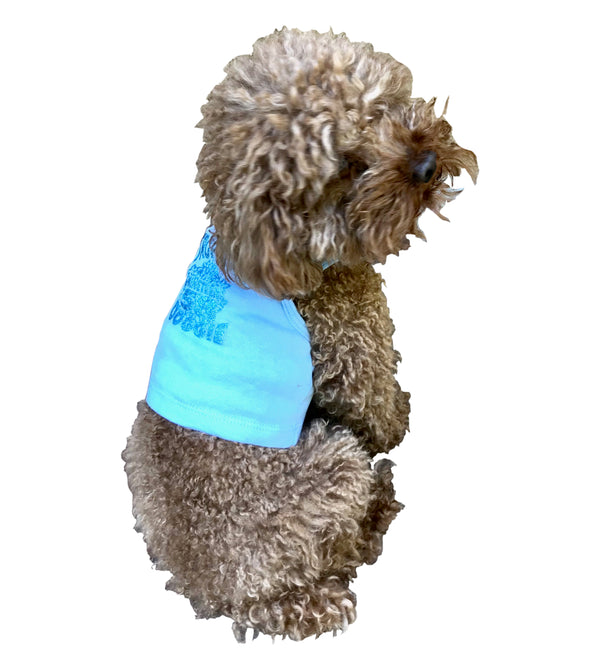 Tropical Dog Tank, Blue