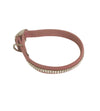 Glamour Girl Ultrasuede Collar w/ Swarovski Crystal, Bubblegum