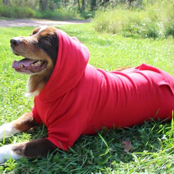 Flex-Fit Dog Hoodie - Red