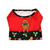 Gingerbread Fabric Harness with Matching Leash