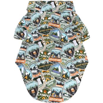 Hawaiian Camp Shirt - Camping Adventure