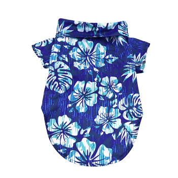 Hawaiian Camp Shirt - Vintage Hibiscus