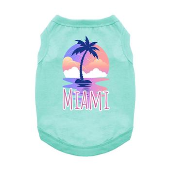Miami Dog Shirt - Teal