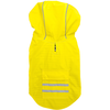 Slicker Raincoat with Striped Lining - Yellow