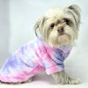 Soft Plush Pullover - Tie-Dye Pink & Purple