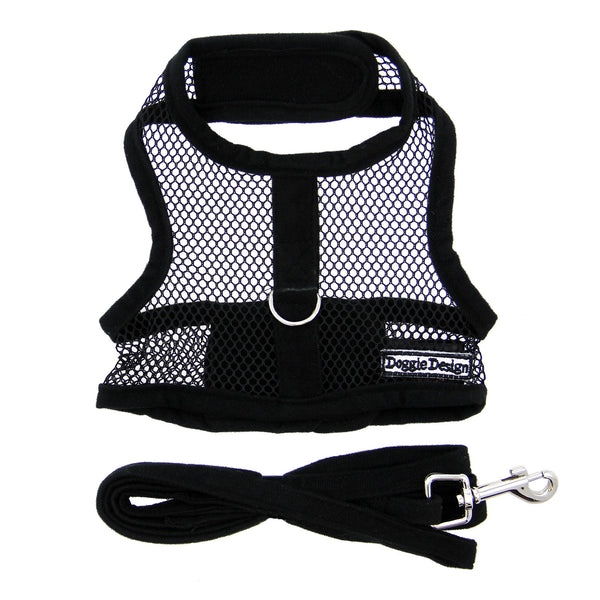 Step-In Dog Harness & Leash Set – Lightweight Mesh Choke-Free