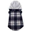Weekender Hoodie - Black & White Plaid Flannel