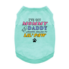 Wrapped Around My Lil Paw Dog Shirt - Teal