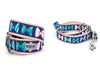 Bow Ties Walk Set – Collar & Leash