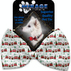 Christmas Pet, Dog and Cat Bow Ties, "Sweet Snowflakes Group" (Choose from 10 different patterns!)