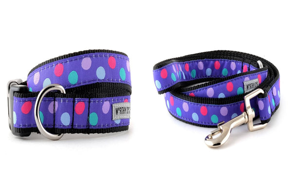 Gumball Purple Walk Set – Collar & Leash
