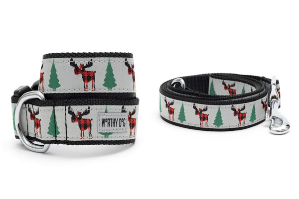 Buffalo Moose Walk Set – Collar & Leash