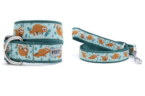 Sloth Walk Set – Collar & Leash