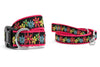 Blossoms Walk Set – Collar & Leash