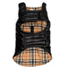 Reversible Faux Leather Dog Jacket