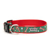 Candy Cane Dog Collar