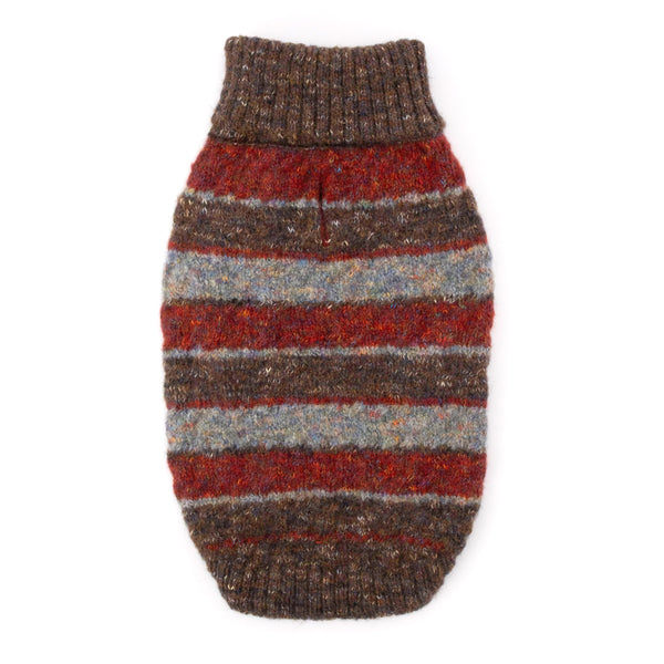Tweed Stripe Turtleneck