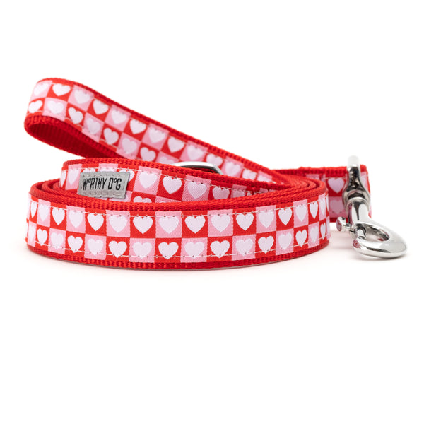 Colorblock Hearts Lead
