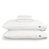 White Hush Cotton Sheet and Pillowcase Set