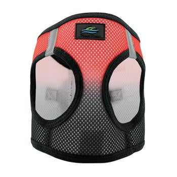 American River Choke Free Dog Harness Ombre Collection - Midnight Red