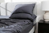 Iced Sheet and Pillowcase Set Charcoal