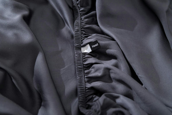 Iced Sheet and Pillowcase Set Charcoal