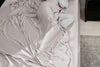 Iced Sheet and Pillowcase Set Grey