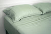 Iced Sheet and Pillowcase Set Sage