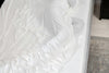 Iced Sheet and Pillowcase Set White