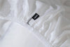 Iced Sheet and Pillowcase Set White
