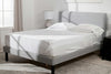 Iced Sheet and Pillowcase Set White