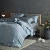 Bamboo Duvet Cover Set - Light Blue