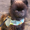 Cool Mesh Dog Harness with Leash - Pineapple Luau