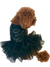 Rocker Applique Mesh Fufu Tutu, Black