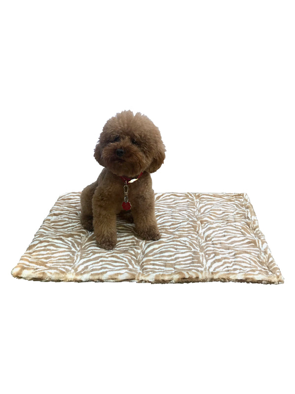 Small Blanket, Zebra Cappuccino, S 20"x30"