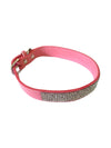Bling Bling 5 Row Dog Collars, Light Pink
