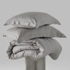 Bamboo Duvet Cover Set - Light Grey