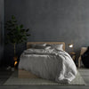 Bamboo Duvet Cover Set - Light Grey