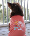 Gone To The Beach Dog Shirt - Coral