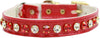 Cat Safety Collar, "One Row Rhinestone Deluxe"