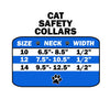 Premium Cat Safety Collar, "Posh Jeweled"