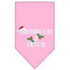 Christmas Pet and Dog Bandana Screen Printed, "Aberdoggie Christmas"