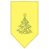 Christmas Pet and Dog Bandana Rhinestone, "Christmas Tree"