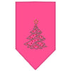 Christmas Pet and Dog Bandana Rhinestone, "Christmas Tree"