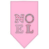 Christmas Pet and Dog Bandana Rhinestone, "Noel"