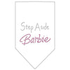 Pet and Dog Bandana Rhinestone, "Step Aside"