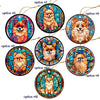 Pomeranian Jewelry - Stained Glass Style Necklaces, Earrings and more!