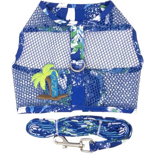 Step-In Dog Harness & Leash Set – Lightweight Mesh Choke-Free